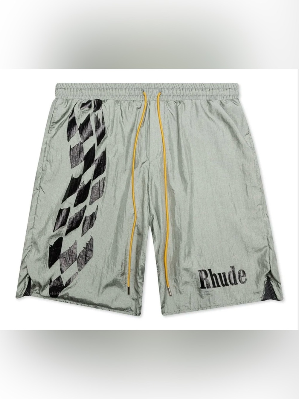 RHUDE
WARM UP SHORT - SILVER IS